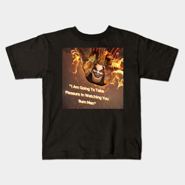 BRAY WYATT Kids T-Shirt by Light Up Glow 